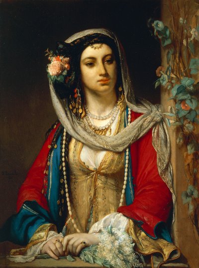 Femme juive du Caire - Jean Francois Portaels