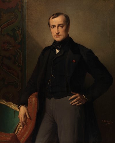 Le peintre Paul Delaroche - Jean Francois Portaels