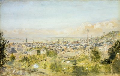 Honfleur, vue de la Côte de Grâce - Jean Francois Raffaelli
