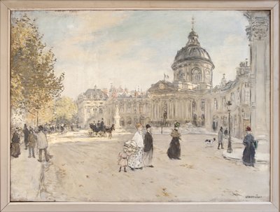 Institut de France à Paris vers 1898 - Jean Francois Raffaelli