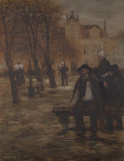 Les vieux convalescents, vers 1892 - Jean Francois Raffaelli