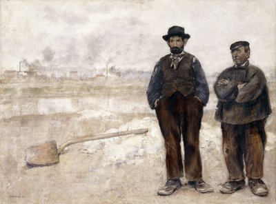 Les deux ouvriers - Jean Francois Raffaelli