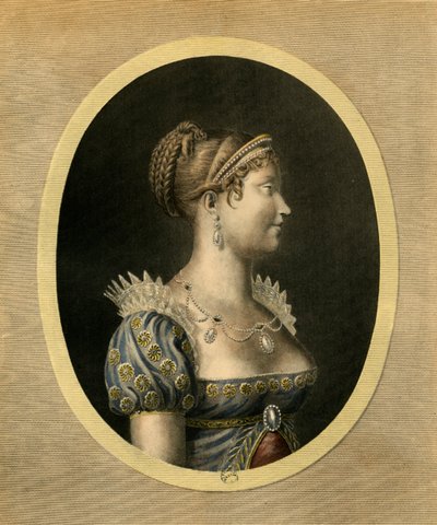 Marie Louise, Duchesse de Parme, vers 1810 - Jean Francois Ribault
