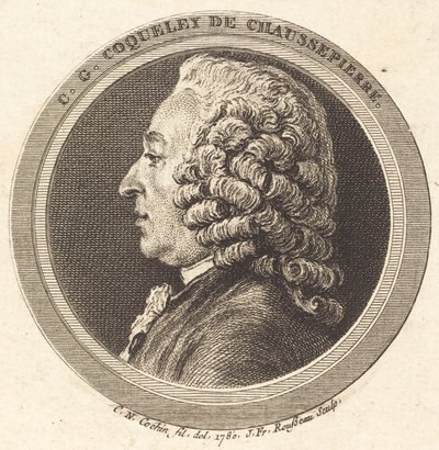 Charles-Georges Coqueley de Chaussepierre - Jean Francois Rousseau after Charles Nicolas Cochin II