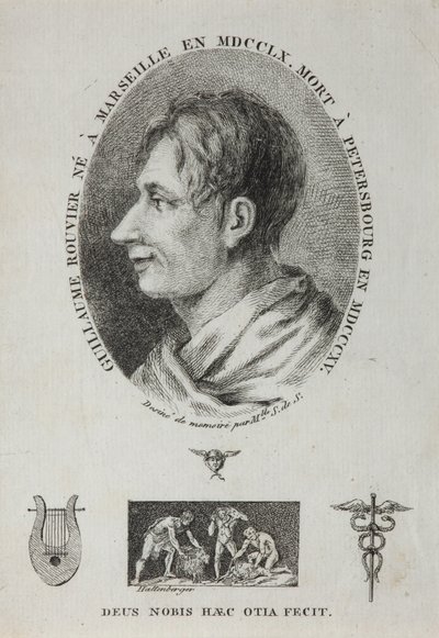 Portrait de Guillaume Rouvier 1760-1815, 1815 - Jean Francois Xavier Hattenberger