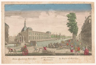 Vue de la Bourse de Rotterdam - Jean François Daumont