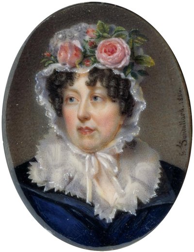 Bracelet avec portrait de Lady Susan Murray - Jean François Gérard Fontallard