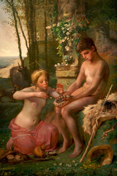 Printemps (Daphnis et Chloé) - Jean Francois Millet