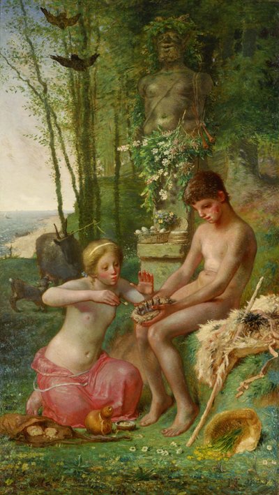 Printemps (Daphnis et Chloé) - Jean Francois Millet