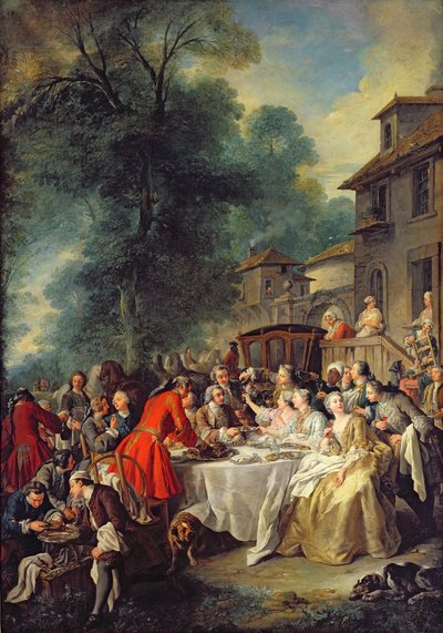 Le déjeuner de chasse, 1737 - Jean François de Troy