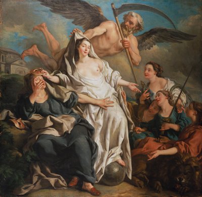 Le Temps dévoilant la Vérité, 1733 - Jean François de Troy