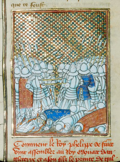 La bataille de Crécy ... - Jean Froissart