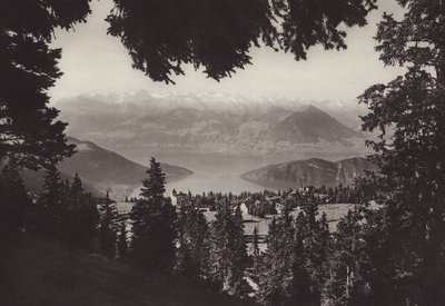Rigi Kaltbad, vue sur le lac des Quatre-Cantons - Jean Gaberell