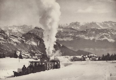 Rigi Kaltbad, train de sports d