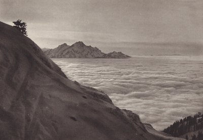 Rigi Kulm, au-dessus de la mer de brouillard - Jean Gaberell