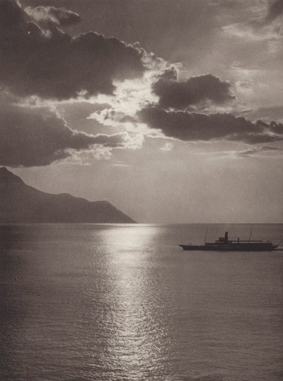 Suisse: Lac Léman, soir - Jean Gaberell