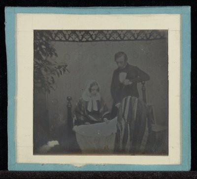 Portrait de M. et Mme Eynard près d
