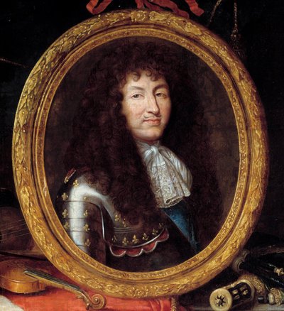 Portrait de Louis XIV, roi de France (détail) - Jean Garnier
