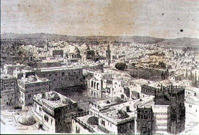 Jérusalem dans les années 1860 - Jean Georges (after) Huyot