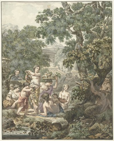 Paysage arcadien - Jean Grandjean