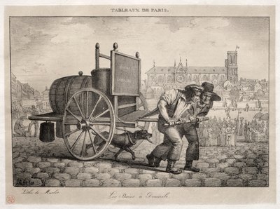 Scènes de Paris : Bains à domicile - Jean Henri Marlet