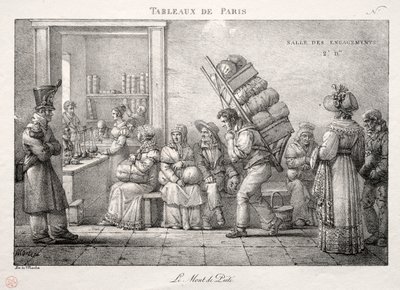 Scènes de Paris : Le Mont-de-Piété - Jean Henri Marlet
