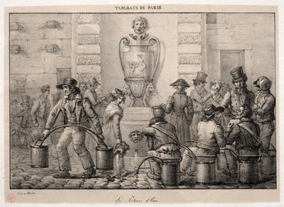 Scènes de Paris : Les Porteurs d