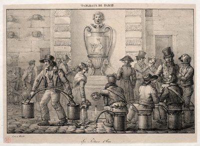 Scènes de Paris : Les Porteurs d