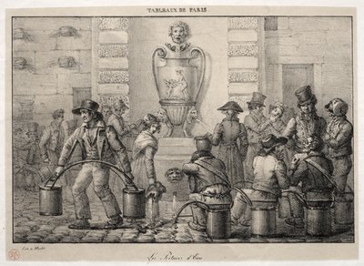 Scènes de Paris : Les Porteurs d