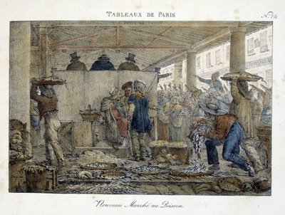 Le nouveau Marché aux poissons de Paris - Jean Henri Marlet