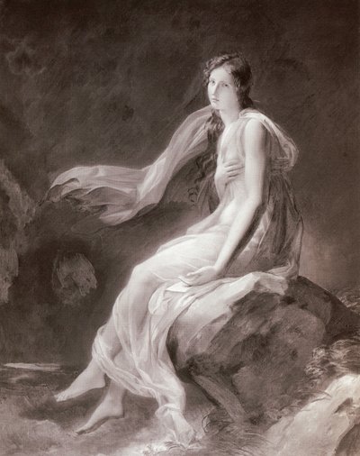 Juliette Récamier - Jean-Honore Fragonard