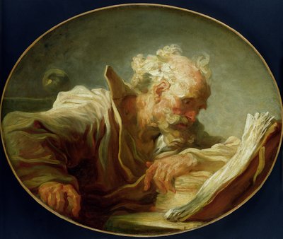 Un philosophe, vers 1764 - Jean Honore Fragonard
