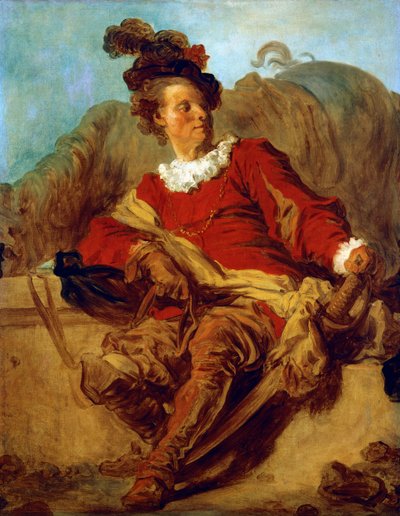 Abbé de Saint-Non, vêtu à l