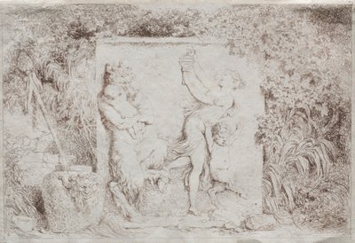 Bacchanale - Jean Honore Fragonard