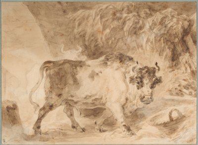Taureau de la Campagne romaine - Jean Honore Fragonard