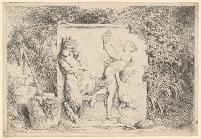 Danse des satyres - Jean Honore Fragonard
