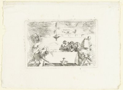 Disciples à Emmaüs - Jean Honore Fragonard