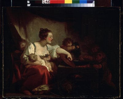 La famille pauvre - Jean Honore Fragonard