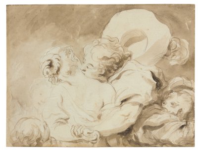 Le Baiser - Jean Honore Fragonard