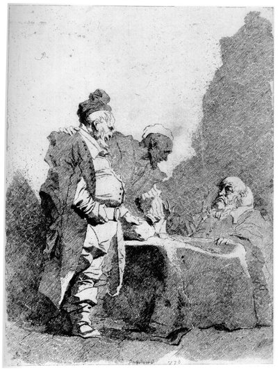 Les Traitants, vers 1750-1800, 1924 - Jean Honore Fragonard