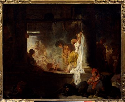 Les blanchisseuses - Jean Honore Fragonard