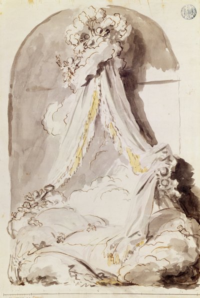 Le Lit des Amoureux - Jean Honore Fragonard
