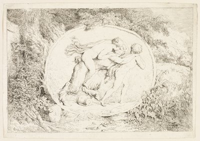 Nymphe montée sur le dos d