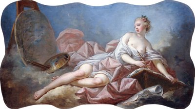Personnification de la peinture - Jean Honore Fragonard