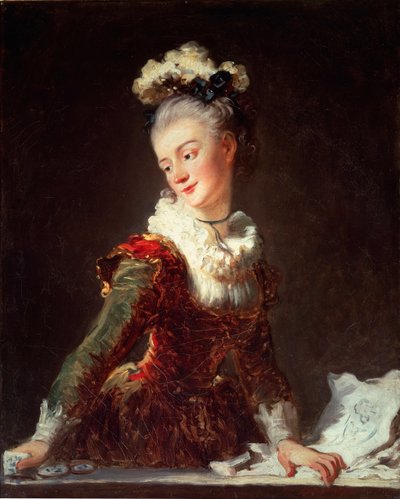 Portrait de Marie Madeleine Guimard, première danseuse de l