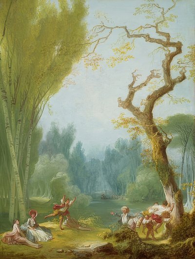 Jeux équestres. Vers 1775-80 - Jean Honore Fragonard
