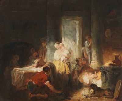 Intérieur romain, c.1760 - Jean Honore Fragonard