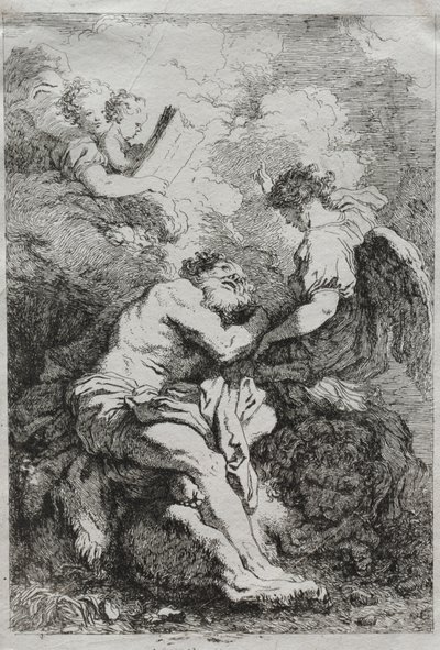 Saint Jérôme - Jean Honore Fragonard