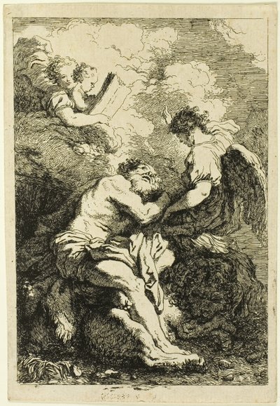 Saint Jérôme - Jean Honore Fragonard