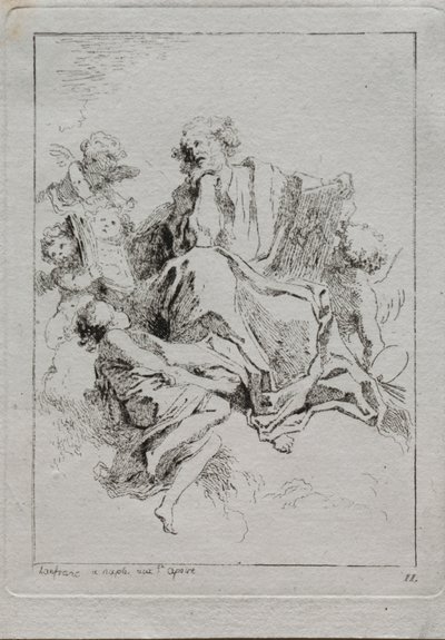 Saint Luc - Jean Honore Fragonard